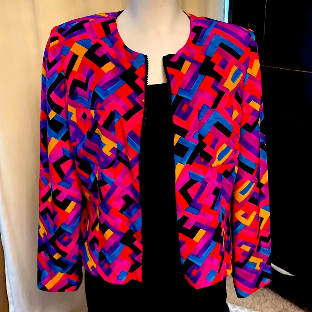 Vintage silk jacket, M/L